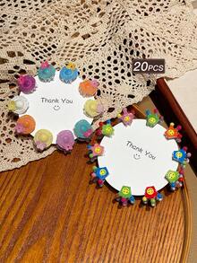 50/20/10Pcs Random Cute Cartoon Mini Claw Clips, Mixed Fruit & Animal Shaped Non-Slip Side Clips, Bow, Bangs Side Clips, Daily, Party, Flyaway Hair Styling Accessories, Women Hair Accessories, Gift Recommendation, Small Hair Clips, Hair Accessories, Beach Accessories, Beach Supplies, Claw Clips - Multicolor - View 9