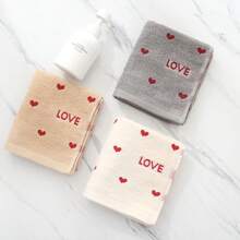 Pure Cotton Towel Face Towel Washcloth Absorbent Gift Towel Bath Towel Jacquard Towel - Multicolor - View 10