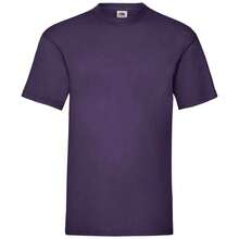 Fruit Of The Loom Mens Valueweight T-Shirt - 紫色 - 查看 1