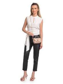Anna Luchini Women Crossbody - 粉色 - 查看 6