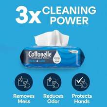 Bulk Value Pack | Fresh Care Septic- Flushable Wipes | Flip-Top Packaging Locks In Moisture, Quick-Dissolve Design For Consistent Daily Personal Hygiene Use - Default - View 10