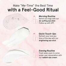 Grace & Stella Under Eye Brightener Roller - Airplane Travel Essentials - Travel Size Toiletries - Retinol & Caffeine Eye Serum For Puffiness, Dark Circles, Wrinkles - Vegan Skincare (15ml / 0.51floz) - 眼部滾珠精華(15毫升/0.5液盎司) - 查看 7