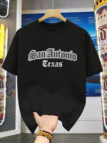 Men T-Shirts - Black - View 2