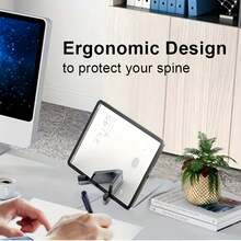 1pc Foldable Desk Phone Stand, Compatible With All Smartphones, Ideal Office Accessory, Suitable For IPhone, Android Phones, Birthday Gift, Home Gift, V-Shaped Foldable Phone Stand, Desktop Phone Stand, Phone Accessory - Multicolor - View 9