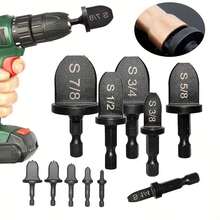 [Copper Pipe Expander Set] Electric Copper Pipe Expander Set - 6pcs Tube Expander, Hole Expander, Swaging Head, Expanding Head, Pipeline Installation Tool Accessories - A - View 1