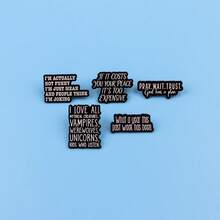 Lapel Enamel Pins And Brooches Badge Pins For Backpacks Bags Backpack Cool Decoration Friend For Gifts - Multicolor - View 5