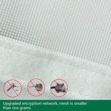Self-Adhesive Zipper Invisible Mosquito Net Window Screen, Easy Installation, No Drilling Required, Suitable For Bedroom, Living Room, Kitchen Windows - White - View 4