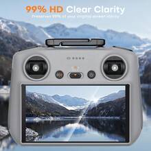 3piezas/Set Protector de pantalla de vidrio templado de alta definición, compatible con RC/RC2 Mini 4/3 Pro Mavic 4 Pro Air 3S Drone Control remoto, alta transparencia y resistencia a arañazos. - Ver 6