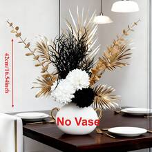 Artificial Flower Bouquet Set For Wedding Parties, Events, And Holiday Decorations Perfect For Living Room Centerpieces, Dining Tables, Kitchens - Bouquet a - View 6