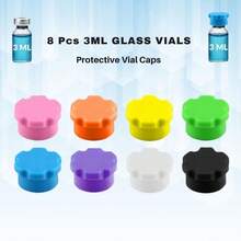 Reusable 3ml Glass Vial Protective Vial Caps, Leak-Proof And Dust-Proof Caps, Suitable For 3ml Vial Storage Boxe - Multicolor - View 11