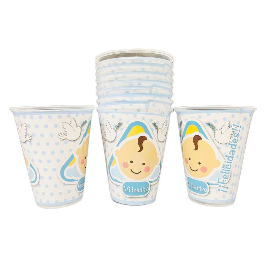 20 Fun Character Cups For Party Favors, Cardboard Boxes, Colorful Decorative Boxes, Gift Boxes, Easter Favors, Posadas, Wedding Decorations, Birthdays - My Boy's Baptism - View 1