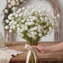 1/3 Stücke künstliche Rosenblumen, Kunstpflanzen, Zuhause, Restaurant, Wohnzimmer, Außengarten Dekoration, Muttertagsgeschenk, Geburtstagsgeschenk, Abschlussgeschenk, Blumenarrangement Kunst, Fotografie Requisiten, Herbst, Frühling, Vase, Blumenwand, Kranz, Brautstrauß, Hochzeitsdekoration, DIY Kranzmaterialien, Geburtstagsfeier Dekoration Materialien, Heimdekoration Accessoires, Valentinstag. - Weiss - Übersicht 5