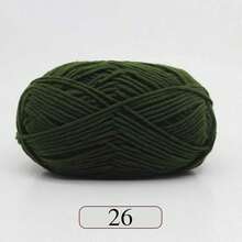 EDCUEBE7 1/3pcs/150g 5股混色米白色壓克力毛線，中粗米白色毛線 - 適合手工編織、手工織布、DIY手工藝、編織和鉤針，柔軟且多功能，適用於DIY鉤針和編織包 - 5股50G毛線 - 查看 44