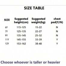 Girls' One-Piece Swimsuit, Light Green + Gray Splice (With Safety Shorts) - Baby Blue - View 9