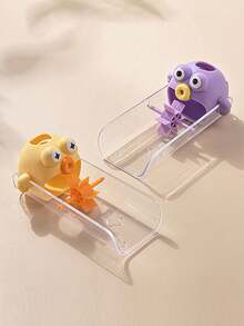 1pc Home Faucet Extender, Cute Cartoon Silicone Water Extender For Baby Hand Washing, Universal Anti-Splash Tool For Kids - Multicolor - View 2