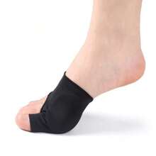 1pc Elastic Women's Black Toe Socks, Unisex Big Toe Invisible Socks - Perfect Gift For Use, Hiking, Camping, Christmas And New Year - Black - View 4