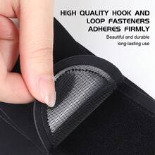 1pc Adjustable Wrist Compression Band, Elastic Wrap Support For Wrist Joint, Soft And Comfortable, Suitable For Men And Women Sports And Fitness - Black - View 6