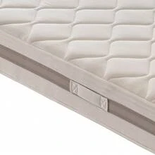 MATERASSIEDOGHE HR Foam Mattress, Height 19 Cm, Firmness H4, Firm Support, Differentiated Zones, Orthopedic, 100% Made In Italy - White - View 3