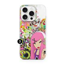 Tokidokis Phone Case • Kawaii Punk Character Art Cover Punk Cross Tattoo Pink Hair Lady Splash Paint  Y2K Phone Cover Cute Aesthetic Phone Case, Local Shipping, Durable Soft Shockproof Anti-Fingerprint TPU Cover With Raised Lip, Compatible With IPhone 11/12/13/14/15/16/17 Pro/Pro Max &  Galaxy S22/S23/S24/S25/S26 Ultra/A17/A16/A36/A56/A54 Series, Unisex Perfect Gift - 3 - 查看 2