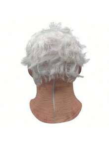 Halloween Old Man Mask Realistic Vicissitudes Simulation Full Face Mask Role Play School Party Gathering Game Head Cover - View 11