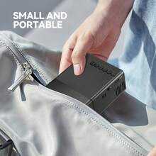 便攜式迷你投影機，內建喇叭與遙控器的 LCD 投影機，相容 iOS、Android、Windows 和 PS/4，適用於電影觀賞與遊戲的 USB 家用劇院投影機 - 黑色 - 查看 8