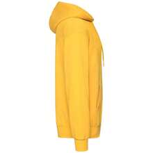 Fruit Of The Loom Unisex Adults Classic Hooded Sweatshirt - Sunflower - View 3