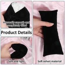 2/4Pcs Velvet Watch Bracelet Display Pillows, Jewelry Box Inner Storage Cushions, Bangle Holder, Ideal Birthday Gift - Multicolor - View 6