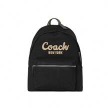 Coach Cargo Letter Women's Backpack CAM76LHBLK - Black CAM76LHBLK - View 1