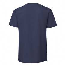 Fruit Of The Loom Mens Iconic Premium Ringspun Cotton T-Shirt - Deep Navy - View 2