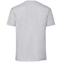Fruit Of The Loom Mens Ringspun Premium T-Shirt - Heather Grey - View 2