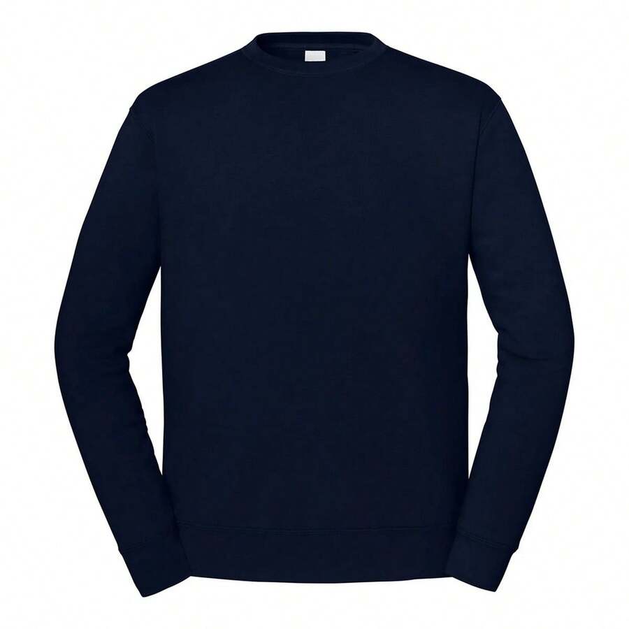 Fruit Of The Loom Mens Iconic Premium Set-In Sweatshirt - Deep Navy - View 1