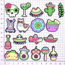 11/18PCS Mexico Death Day Shoe Charms Set, PVC Shoe Decorations, Shoe Accessories Charms, Gift Idea For Birthday Christmas Halloween Party Favors - Multicolor - View 6