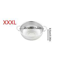 Stainless Steel Multifunctional Strainer Basket - Thickened Mesh Basket With Dual Handles, For Draining And Rinsing Fruits And Vegetables - Multicolor - View 16
