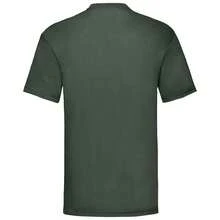 Fruit Of The Loom Mens Valueweight T-Shirt - 瓶綠色 - 查看 2