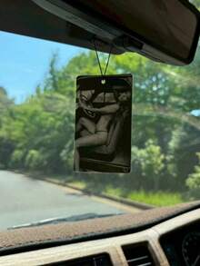 Custom Acrylic Car Photo Pendant, Can Print Family, Couple, Family Photos, Hang On Car Rearview Mirror, Exquisite And Versatile. As A Special Father's Day Gift From Children To Father, Combines Commemorative And Car Decoration Attributes, Suitable For Father's Day, Christmas, Thanksgiving, Easter - Multicolor - View 5