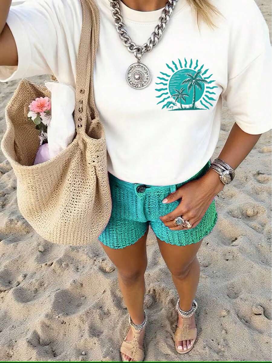 Women T-Shirts - White - View 1