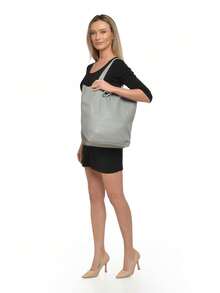 Roberta M Women Tote Bags - 灰色 - 查看 6