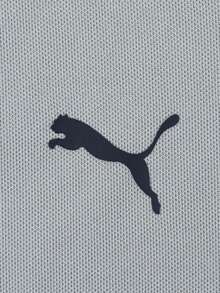 Puma 男士 PERFORMANCE POLO - 中灰色 POLO 衫 織造領 短袖 T52869909 - 灰色 - 查看 5