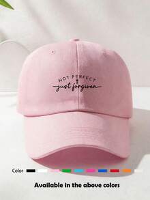 1pc Unisex Baseball Cap Spring Autumn Casual Letter Sun Visor Baseball Cap, Suitable For Daily Use, Travel, Hiking, Climbing And Skiing - Style Z - View 17