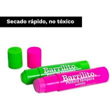 Barrilito Pintura Témpera Sólida 12 Colores Intensos. TEM0590 - Multicolor - Ver 5