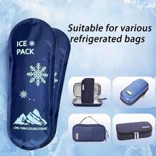 Reusable Cooling Ice Packs, Gel Ice Packs And Cold Storage Bags, Suitable For Diabetes And Fitness Training - Outdoor Use Essentials, As Well As Outdoor Travel, Cold Compress Therapy, Camping, Picnic And Outdoor Activity Care Tools - Blue - View 3
