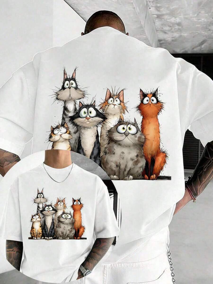 Men T-Shirts - White - View 1