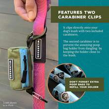 Wilderdog Dog Poop Bag Holder - Seafoam - ColorD - View 9