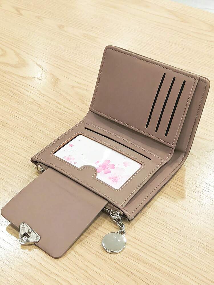 MINGYOU 2026 New Upgraded Fashion Soft Leather Textured Handheld Short Wallet Zipper Coin Purse - Chocolate Brown - View 5