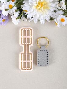 Minimalist Key Fob Clay Cutting Molds, Multipurpose DIY Craft Supplies For Handmade Key Fob Pendants, Earring Accessories Polymer Clay Ornament Tool - Keychain - View 17