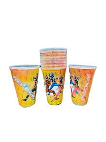20 Vasos De Personajes Divertidos para Fiesta Aguinaldos Carton Cajitas Colores Cajita Adorno Regalo Bolo Volo Pascua Posada Recuerdo Decoracion Bodas Cumpleaños - Power rangers - Ver 1