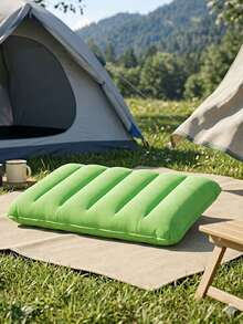 Almohadas de camping y senderismo ergonómicas premium con revestimiento de microfibra ultrasuave, almohadas de camping ultraligeras para viajeros de mochilero, almohadas de viaje inflables con superficie aterciopelada, perfectas para la temporada de graduación, salidas y camping, esencial de camping - Multicolor - Ver 17