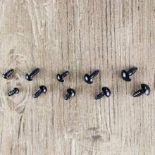 752pcs/50pcs/10pcs Safety Eyes And Nose Components, Including 228pcs Multicolor Safety Eyes And 90pcs Nose With 318pcs Washers, Suitable For Making Plush Animals And Teddy Bear Crafts, Multiple Sizes Available - A - View 7