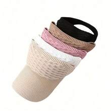 Women's Open Top Baseball Cap, Korean Style Outdoor Sports Sun Protection Hat, Duck Tongue Visor Cap - Multicolor - View 3
