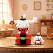Miniso Non-Plush Filled (1PC Random Delivery) Sanrio Characters Nutcracker Series Figure Blind Box, Cute Cartoon Collectible Figurine, Desktop Decoration Ornament, Surprise Gift For Fans - Multicolor - View 5